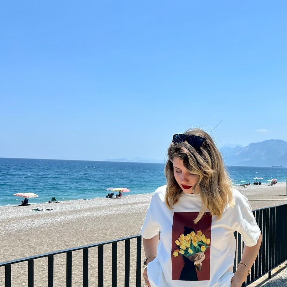 Belviora Relax Fit Sarı Laleler