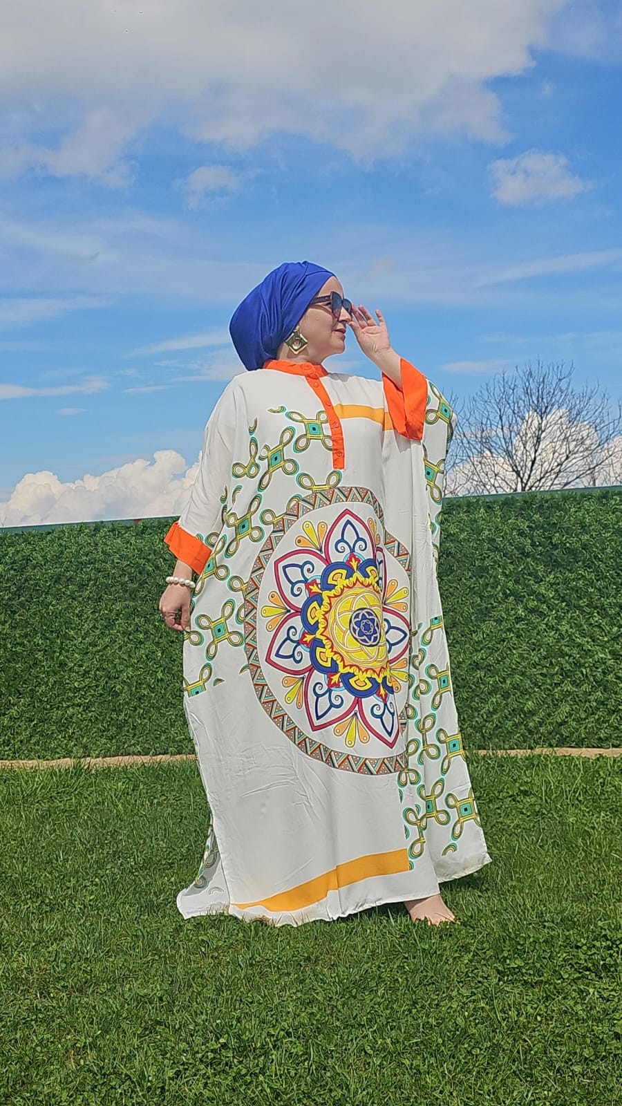 BEYAZ SALAŞ ELBİSE