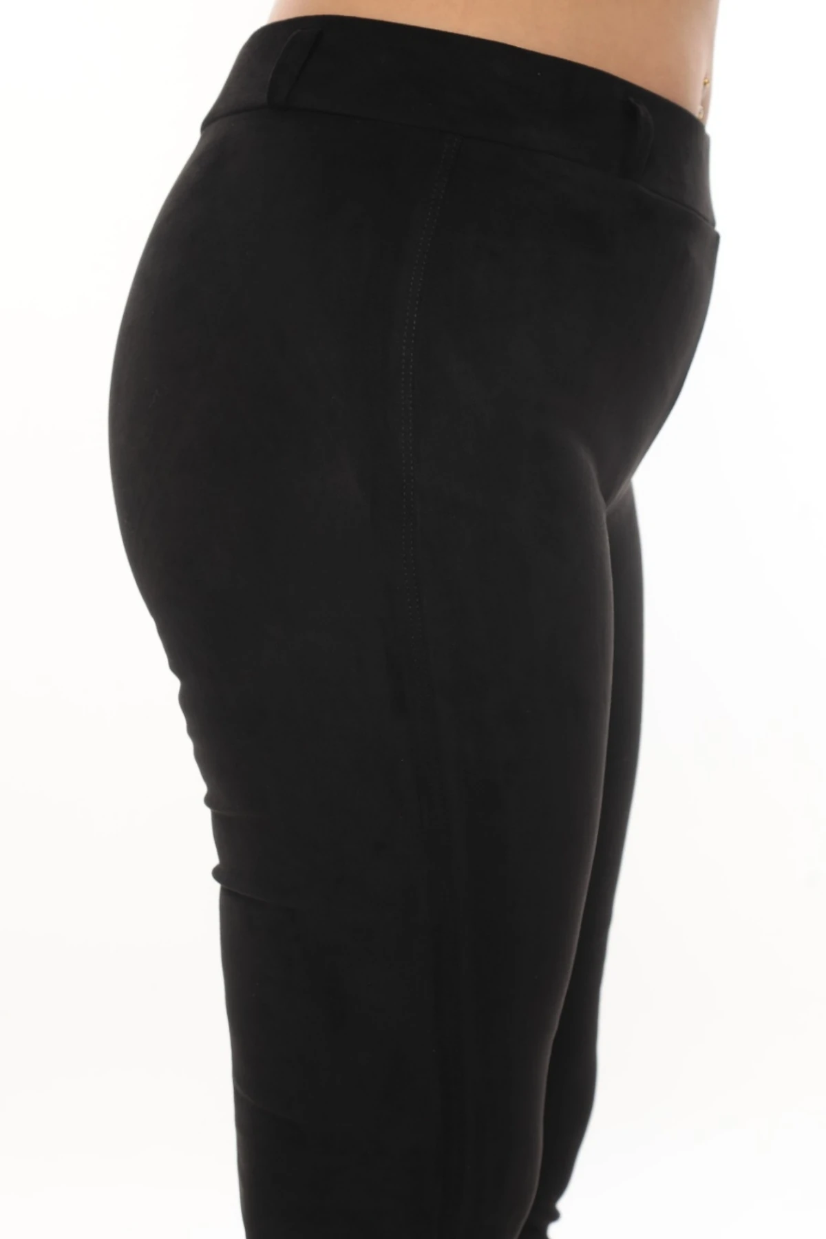 Süet Sihirli İspanyol Punto Pantolon 