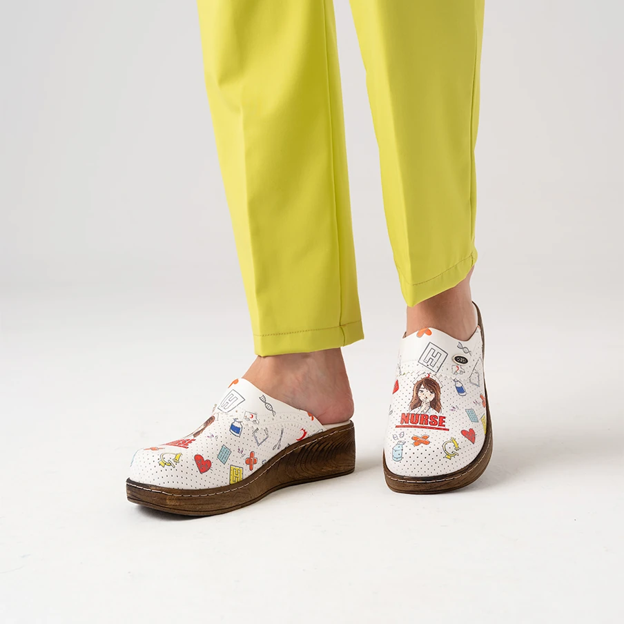 Nurse Bayan Vivacolor Meslek Sabo Terlik