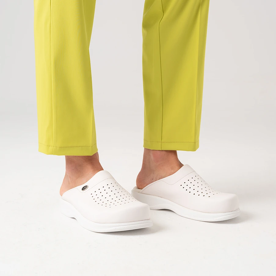 Beyaz Erkek Prestij Cool Sabo Terlik