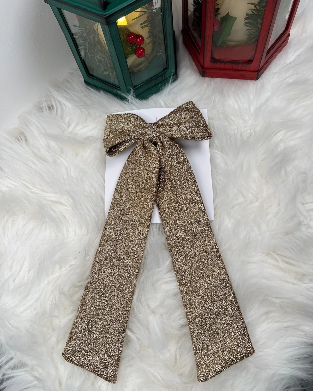 GOLD SİMLİ FİYONK SAÇ TOKASI - Gold