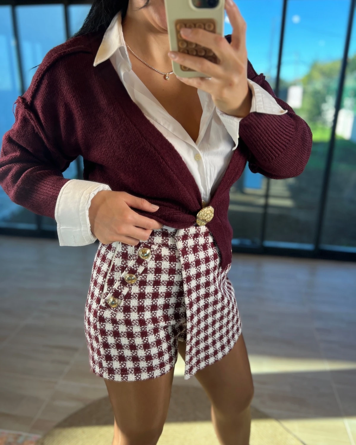 TÜVİT MİNİ ŞORT ETEK