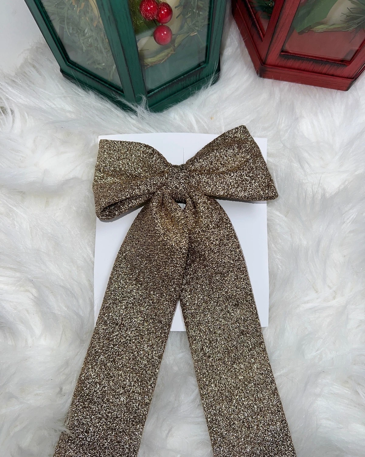 GOLD SİMLİ FİYONK SAÇ TOKASI