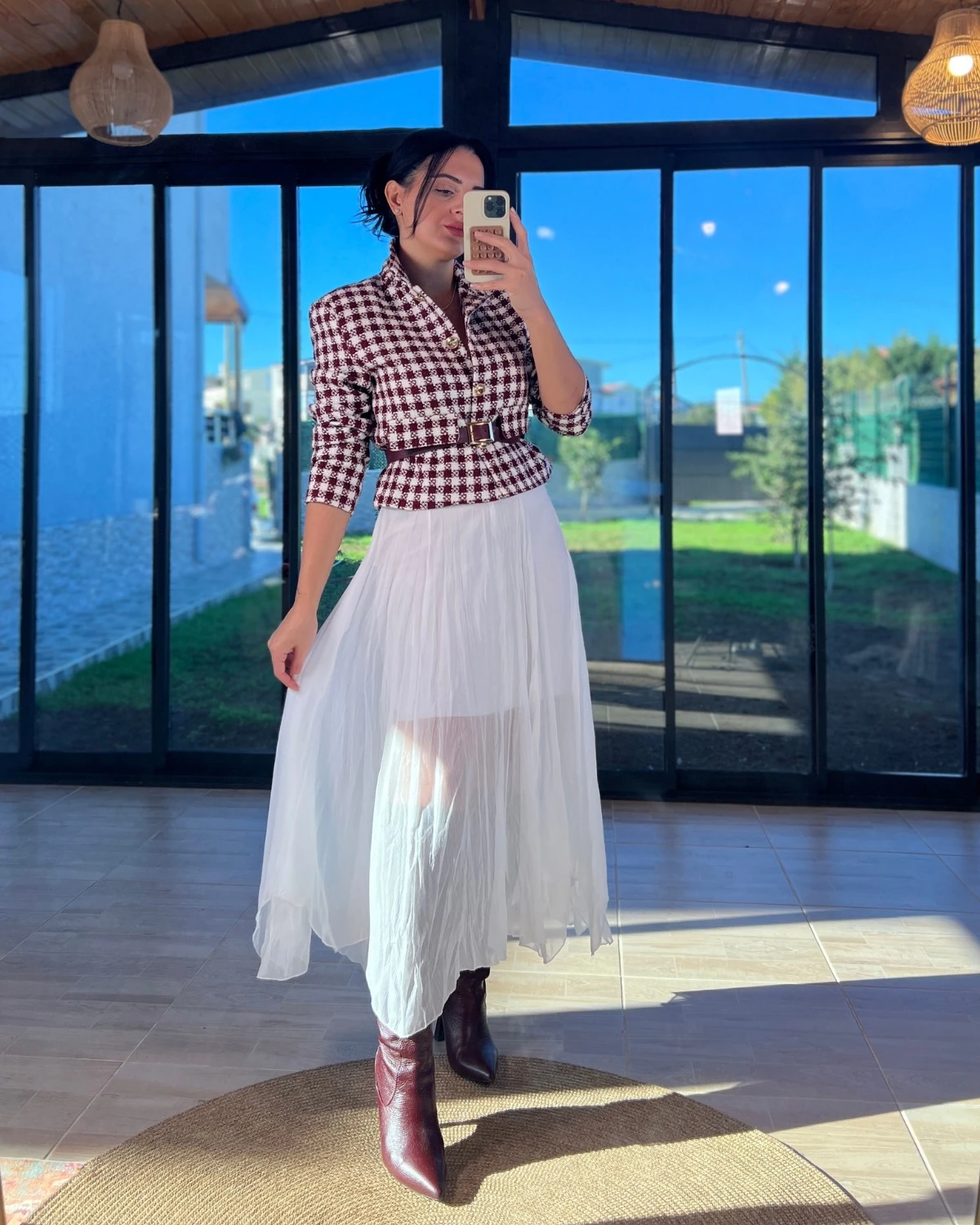 TÜVİT GOLD DÜĞMELİ CEKET