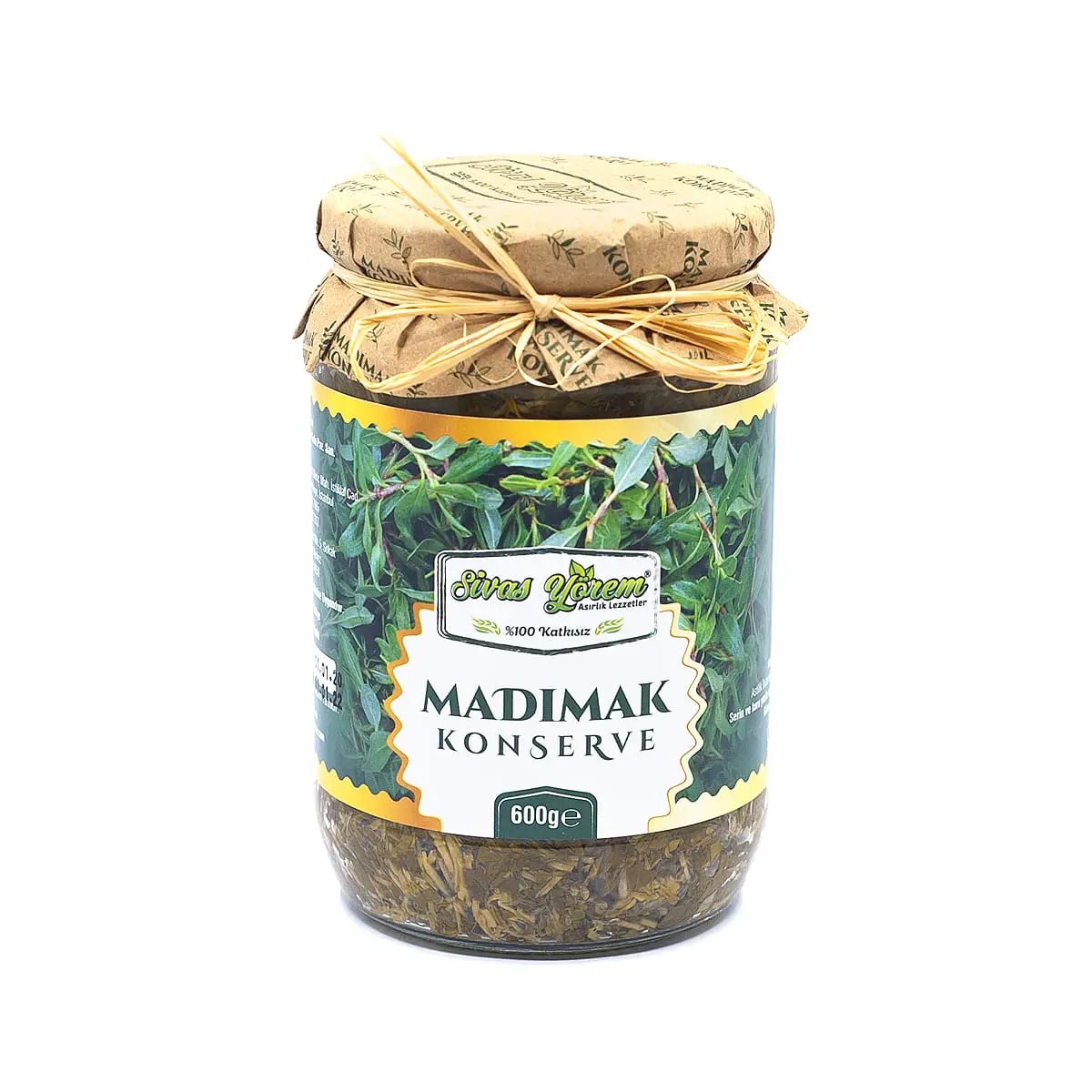 Madımak Konservesi 600gr