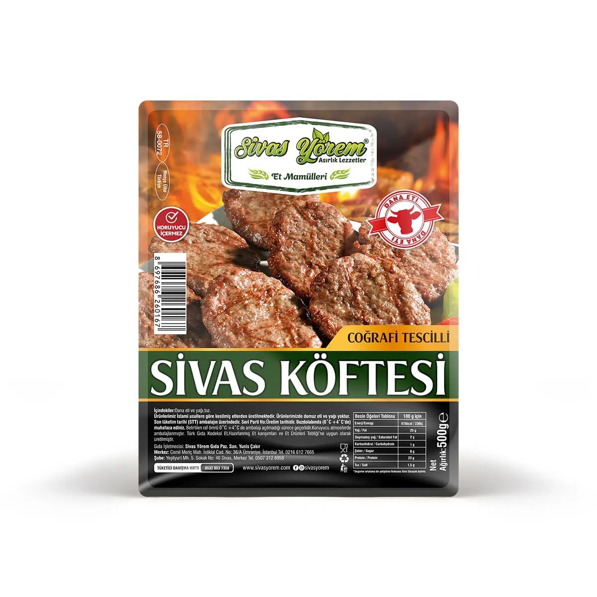 Meşhur Sivas Köfte 400g