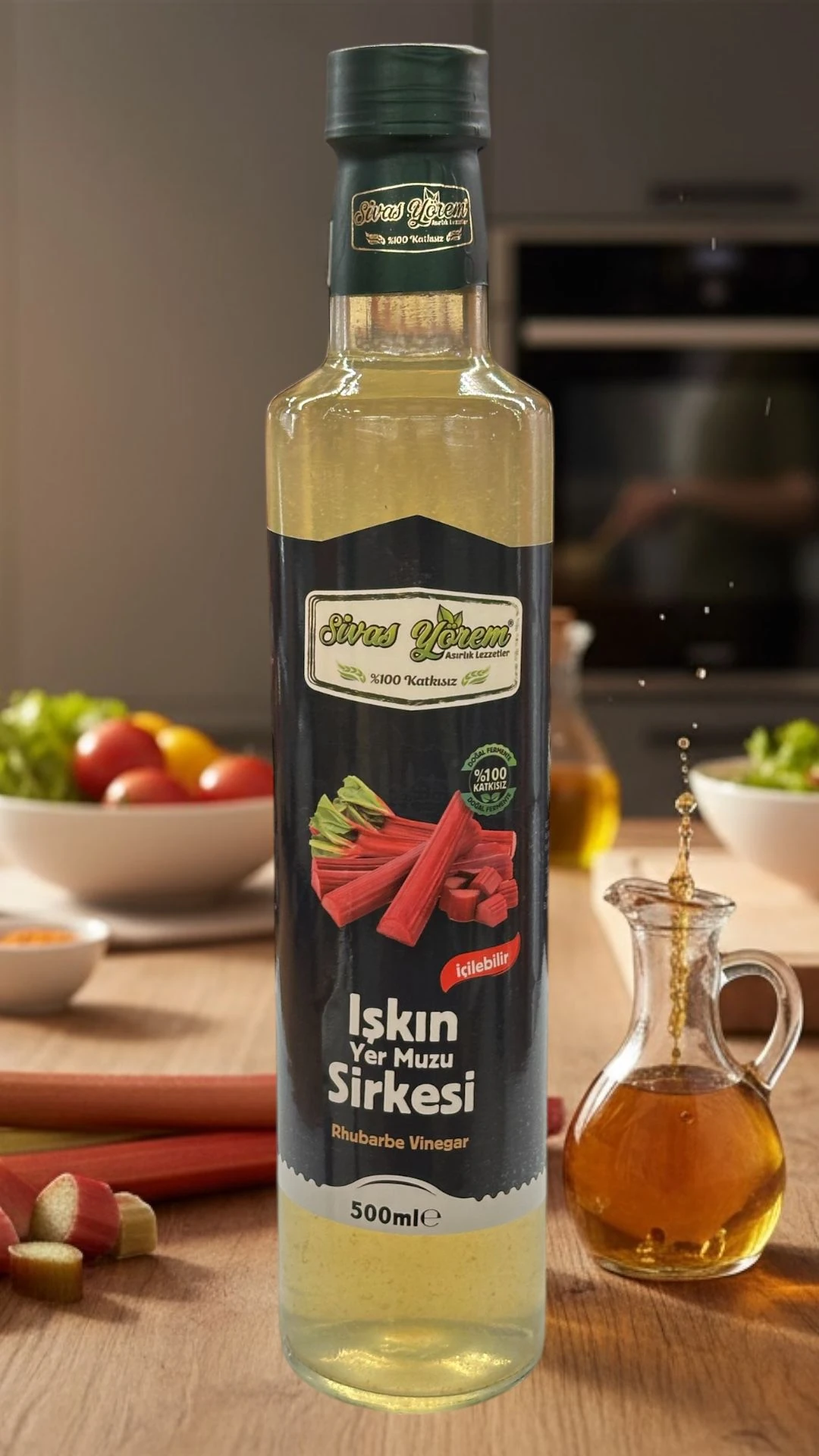 Işkın sirkesi katkısız doğal 500 ml