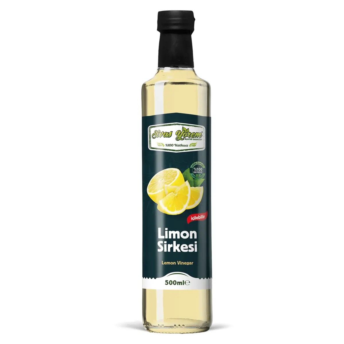 Limon Sirkesi Katkısız Doğal - 500ml