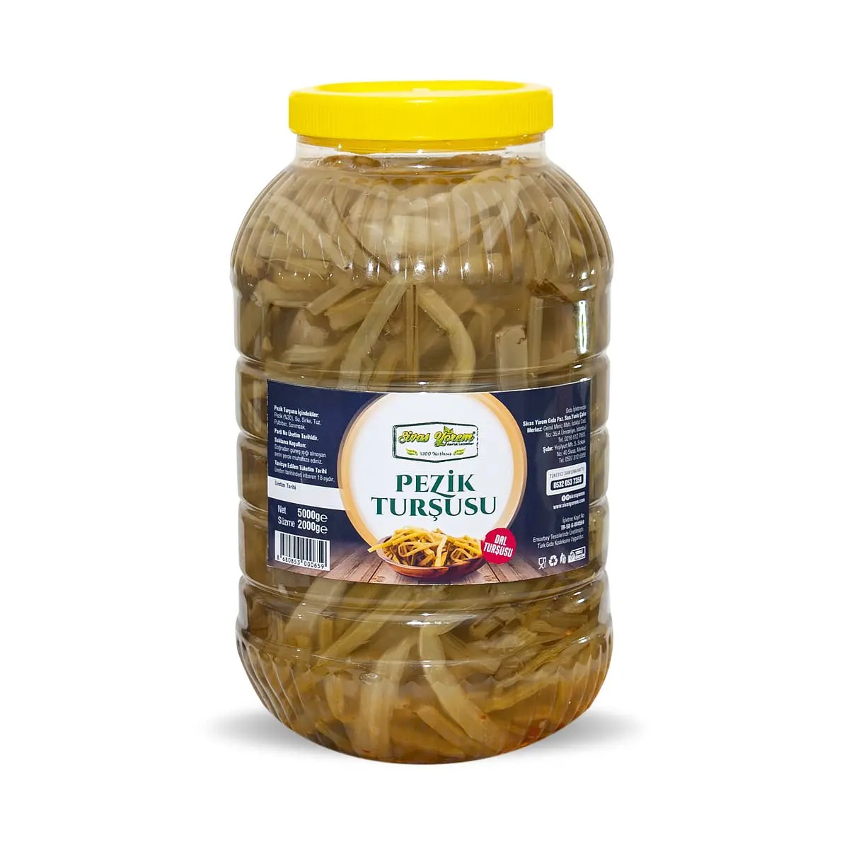 Sivas Yörem Pezik (Dal) Turşusu - 5000gr