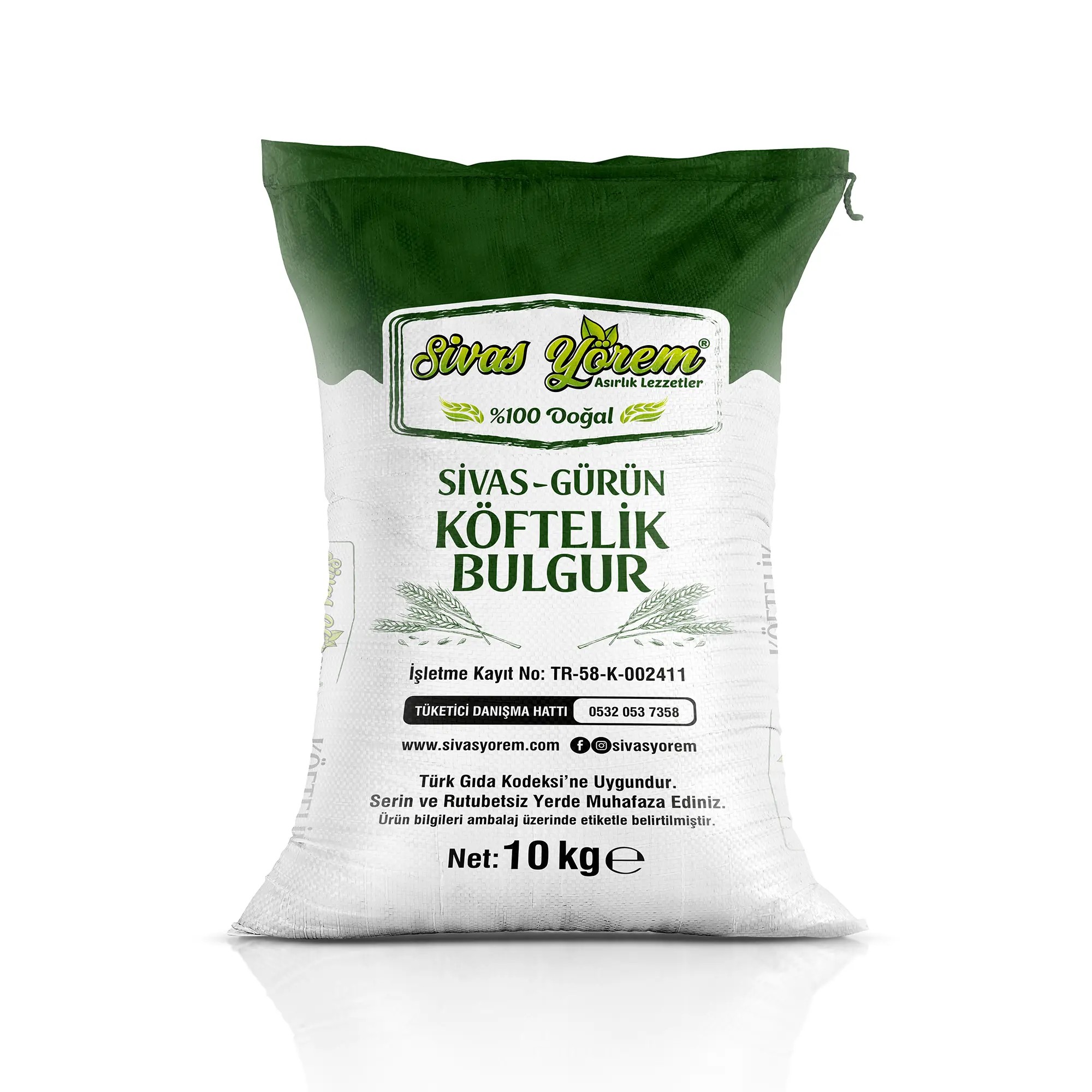 Gürün Köftelik Bulgur 10kg