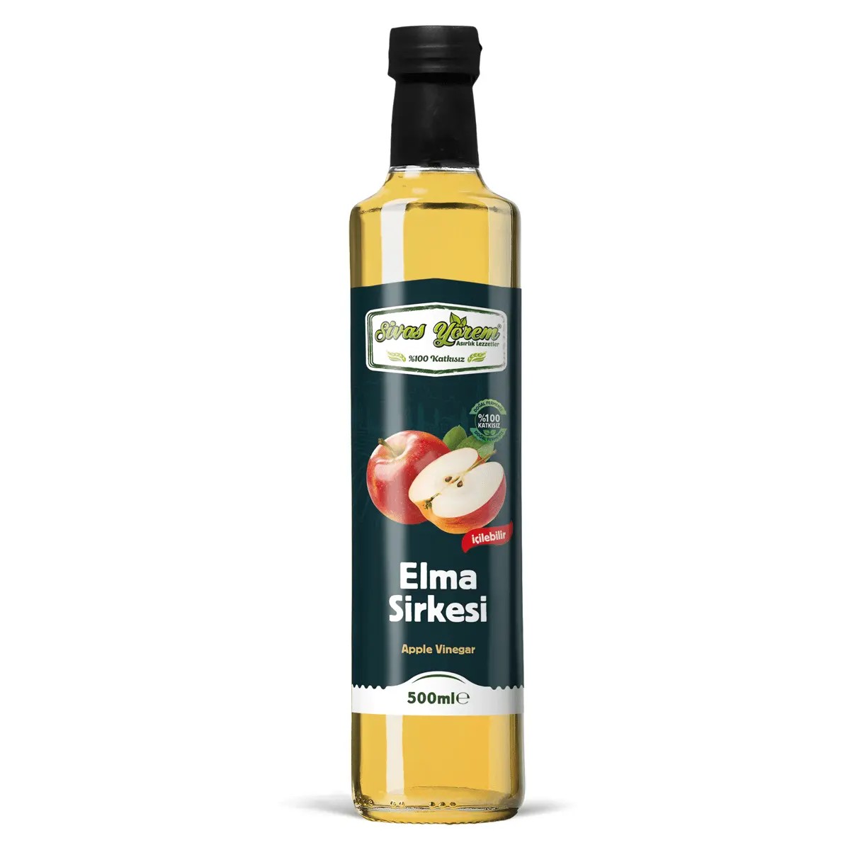 Elma Sirkesi Katkısız Doğal - 500ml