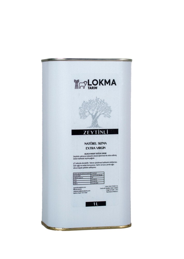 LOKMA TARIM ALACA HASAT 1LT ZEYTİNYAĞ