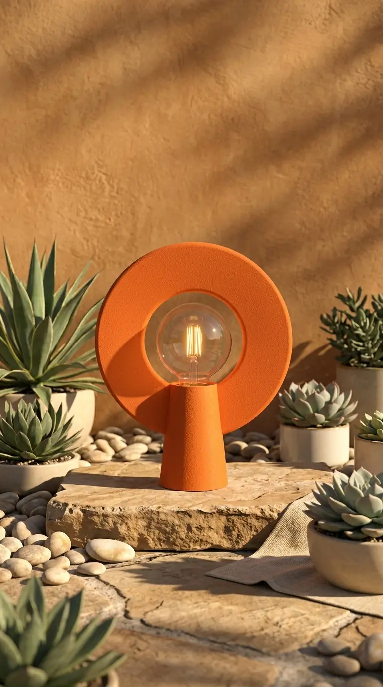 BON Bright Orange | Turuncu Tasarım Masa Lambası | Things by ABBA