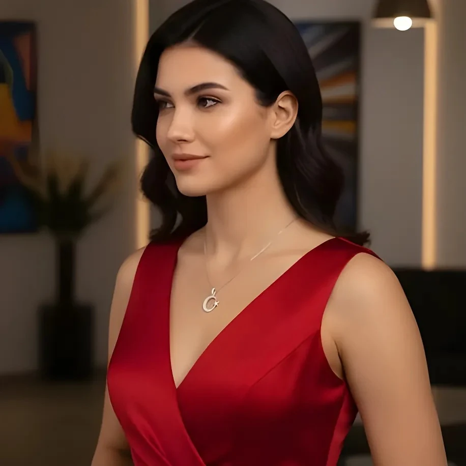 Ay Yıldız Pırıltısı Kolye main variant image