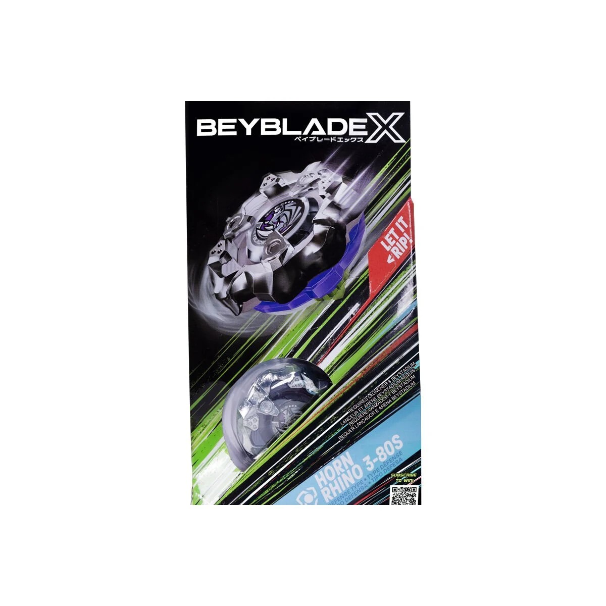 Beyblade X BX-19 Horn Rhino 3-80S Booster