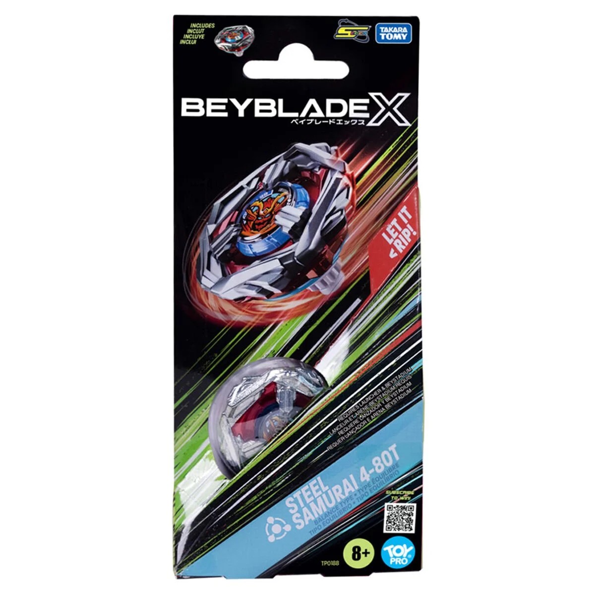 Beyblade X Steel Samurai 4-80T