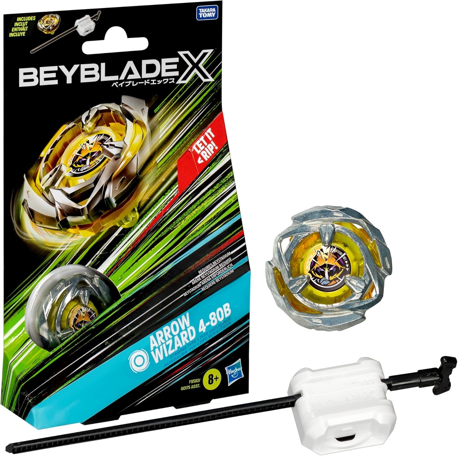 Beyblade X BX-03 Arrow Mysterious (Wizard Arrow) 4-80B