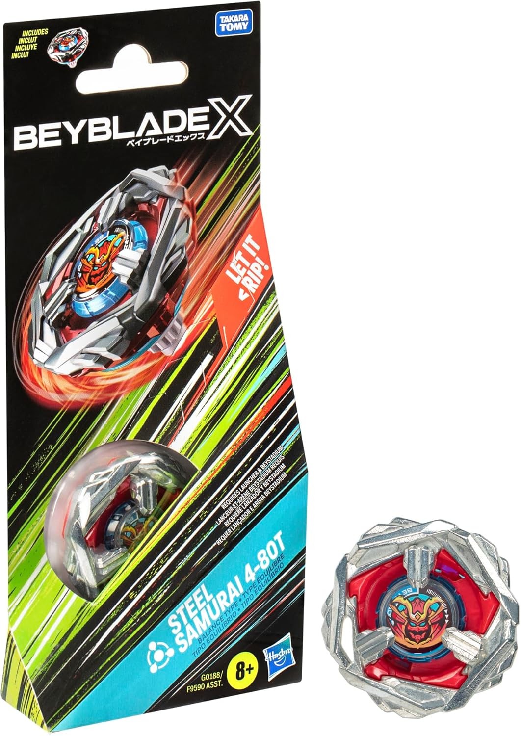 Beyblade X Steel Samurai 4-80T