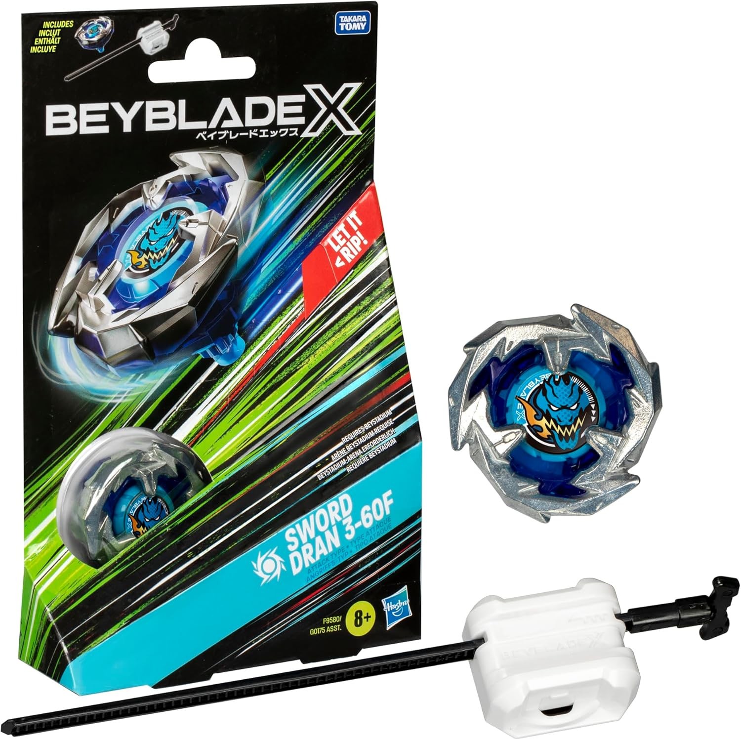 Beyblade X Sword Dran 3-60F BX-01 
