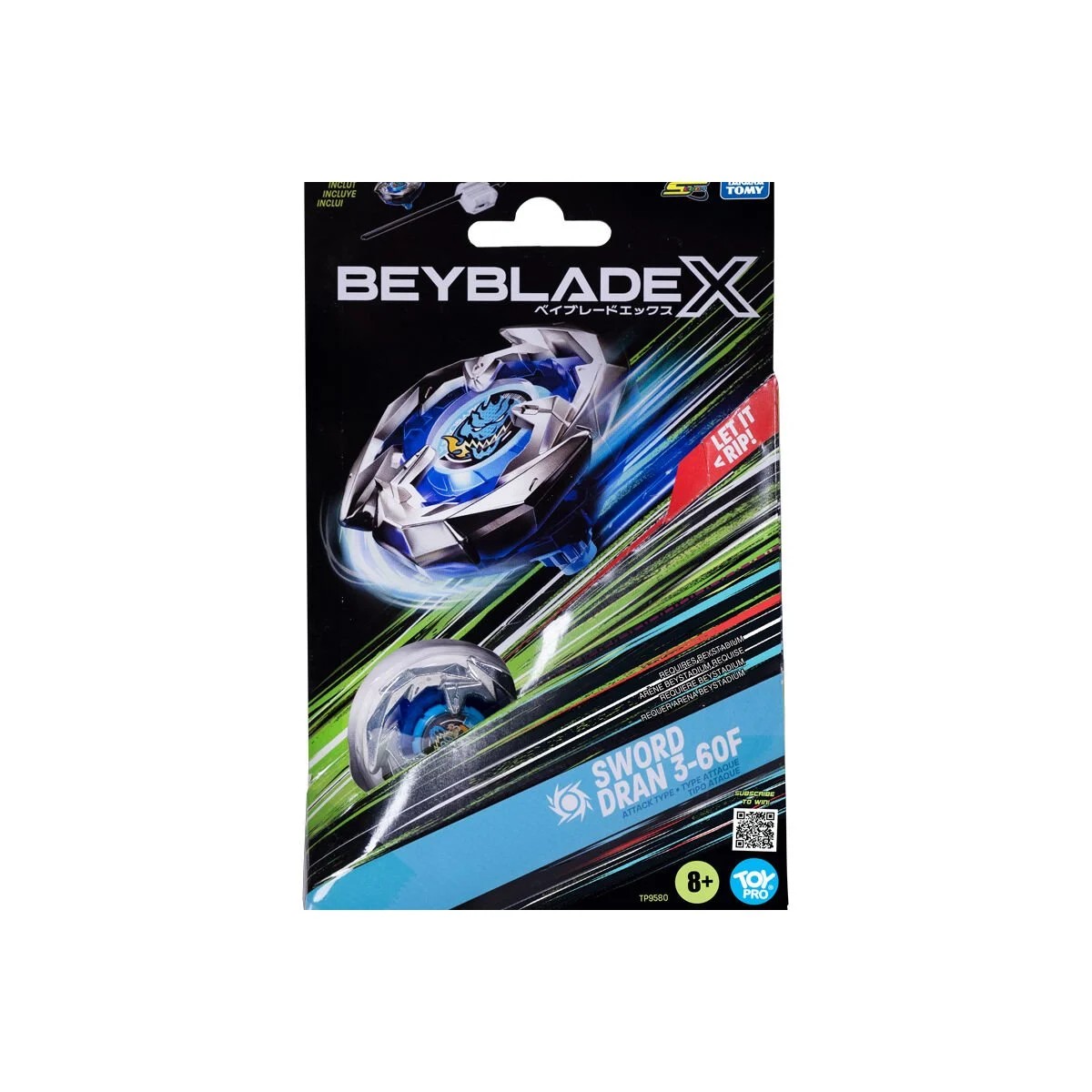Beyblade X Sword Dran 3-60F BX-01 