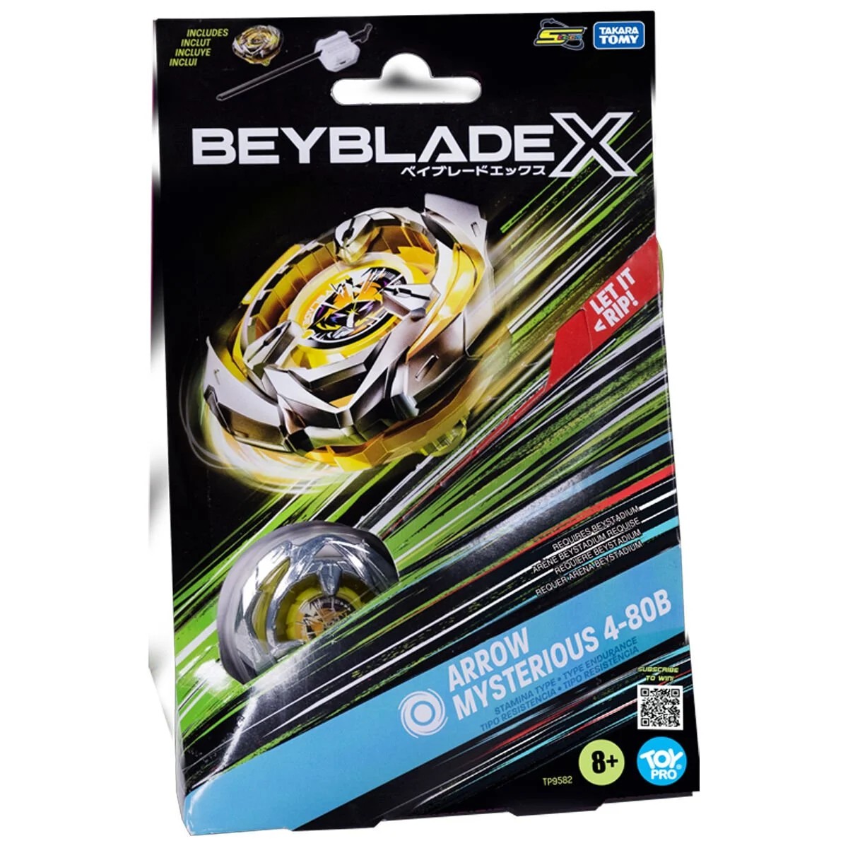 Beyblade X BX-03 Arrow Mysterious (Wizard Arrow) 4-80B