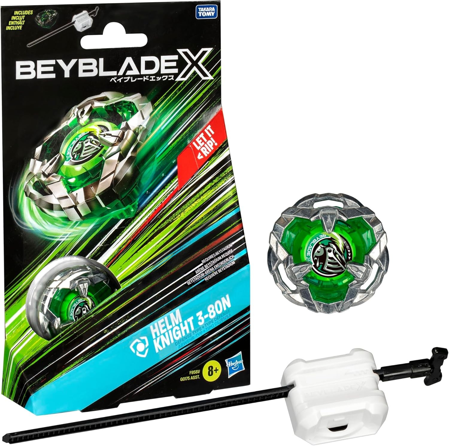 Beyblade X Helm Knight (Knight Shield) 3-80N