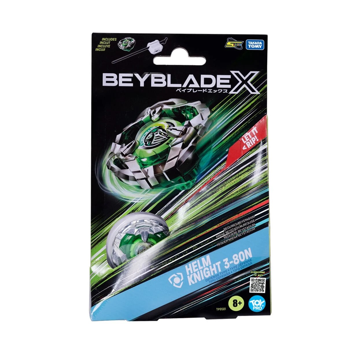 Beyblade X Helm Knight (Knight Shield) 3-80N