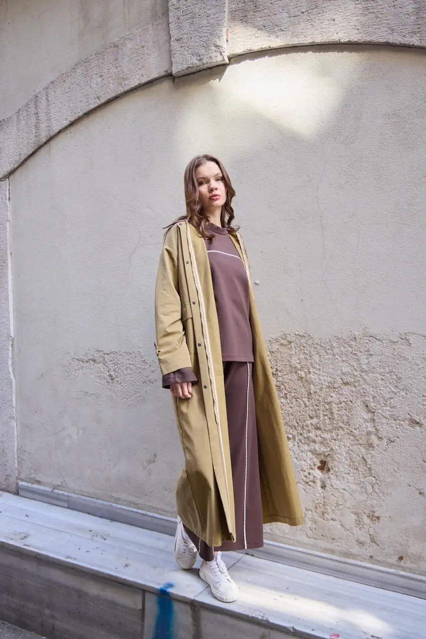 007-kadife yakalı trenç