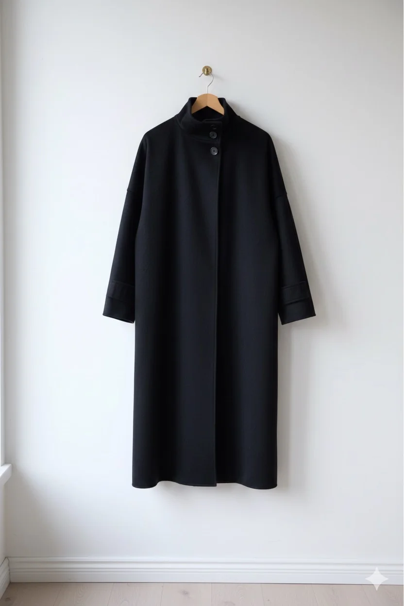 0016 Yaka Detay mango  kaban  - Siyah