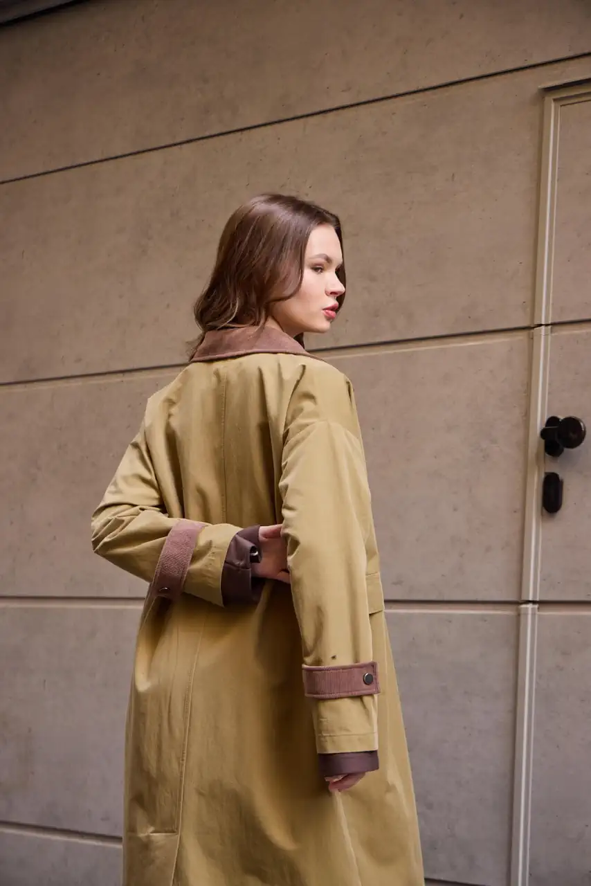 007-kadife yakalı trenç