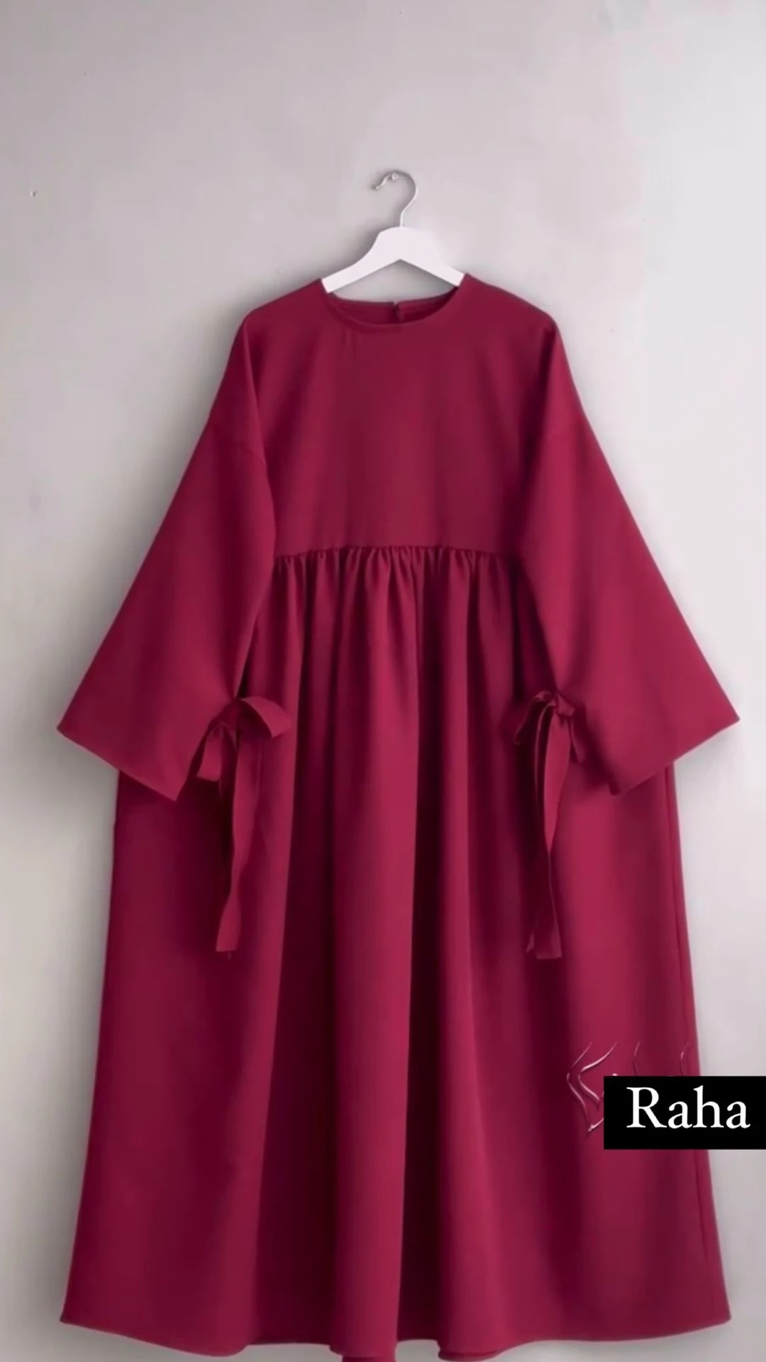 RAHA ELBİSE  - Bordo
