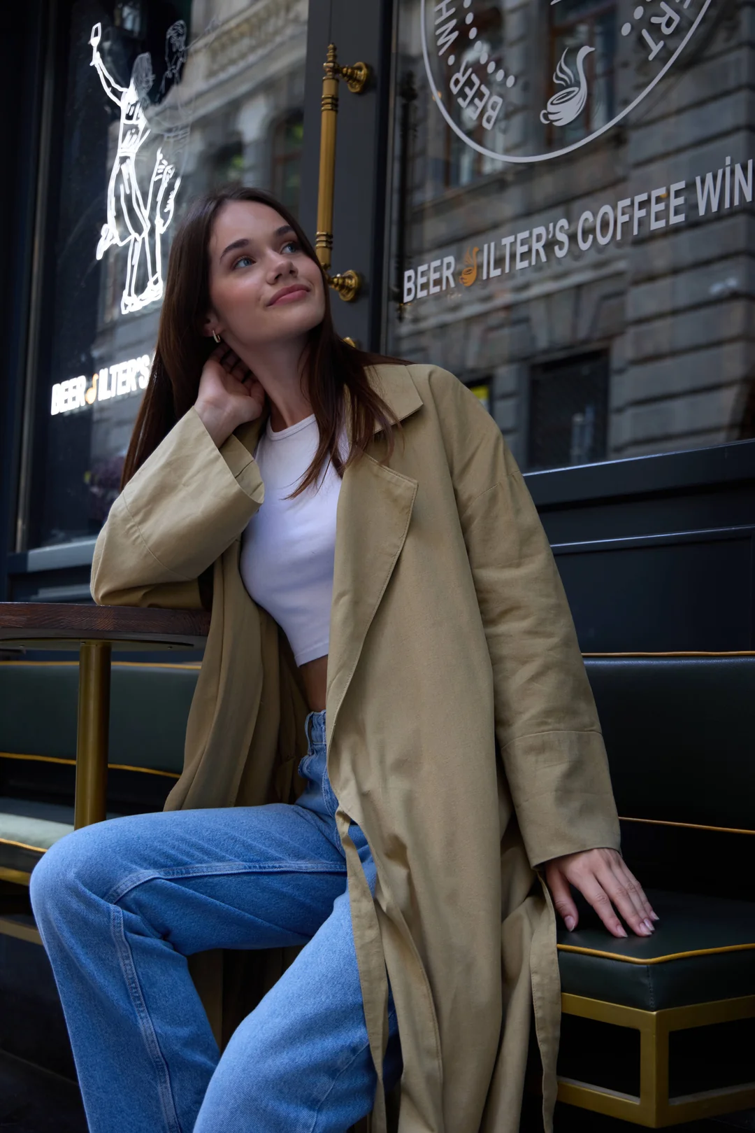 003- Keten Trenç - Yeşil