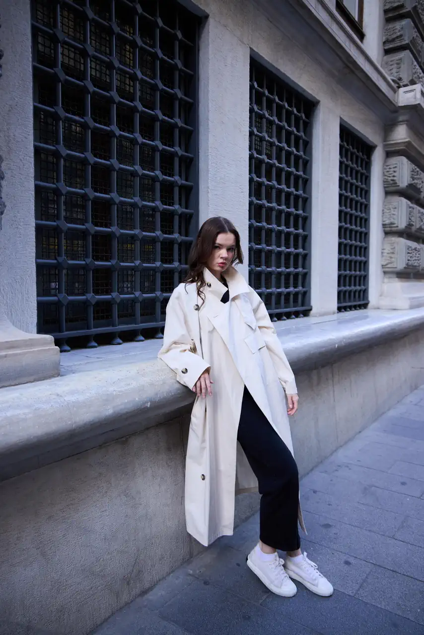 006-STİL TRENÇ - Taş