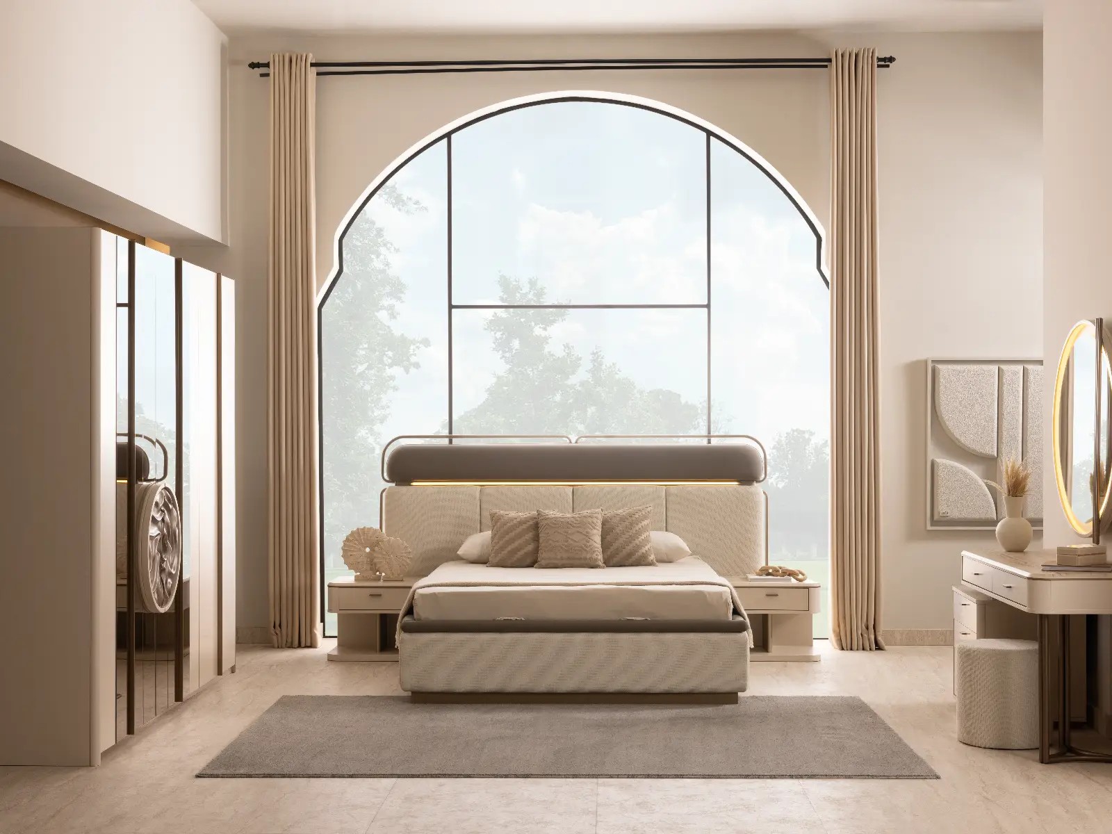 Loft Yatak Odası Takımı