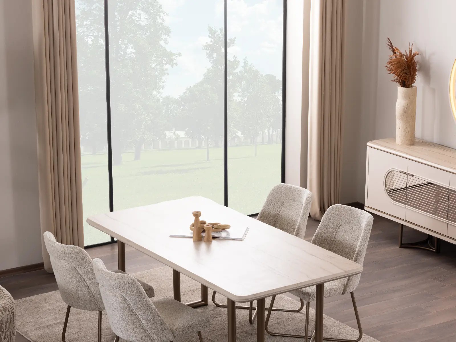 Loft Yemek Odası Takımı