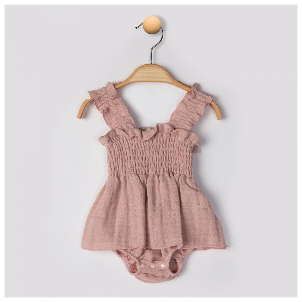 Kız Bebek Soft Müslin Romper