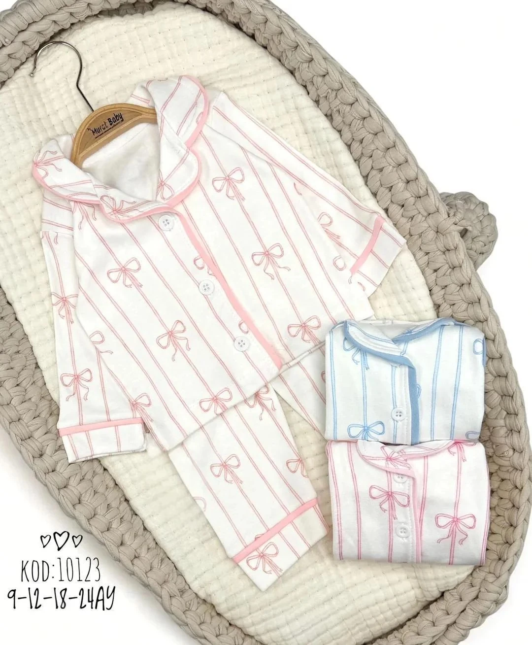 Kurdele Detay Pijama Takımı