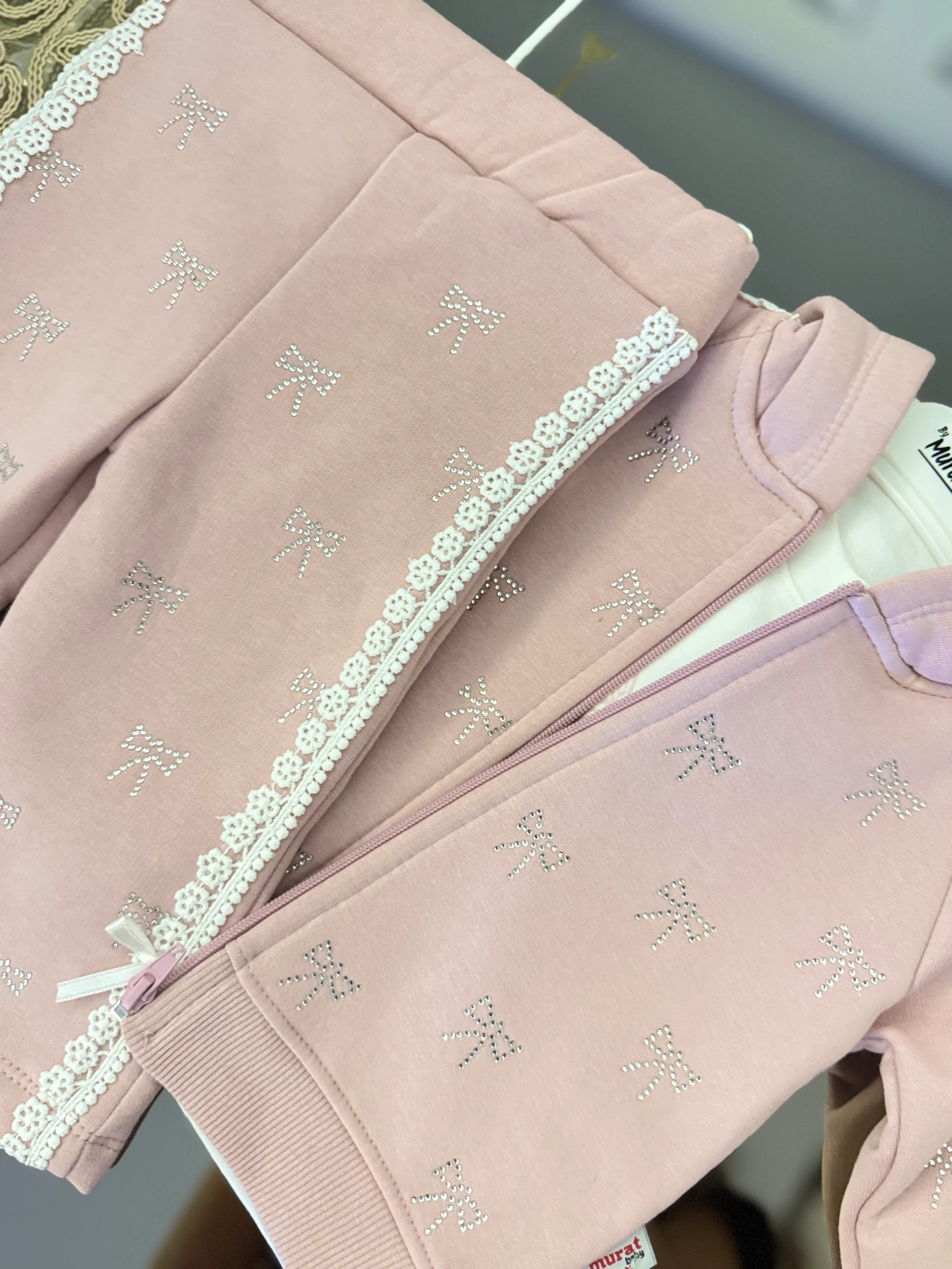 Taş Baskılı 3'lü Şardonlu Takım