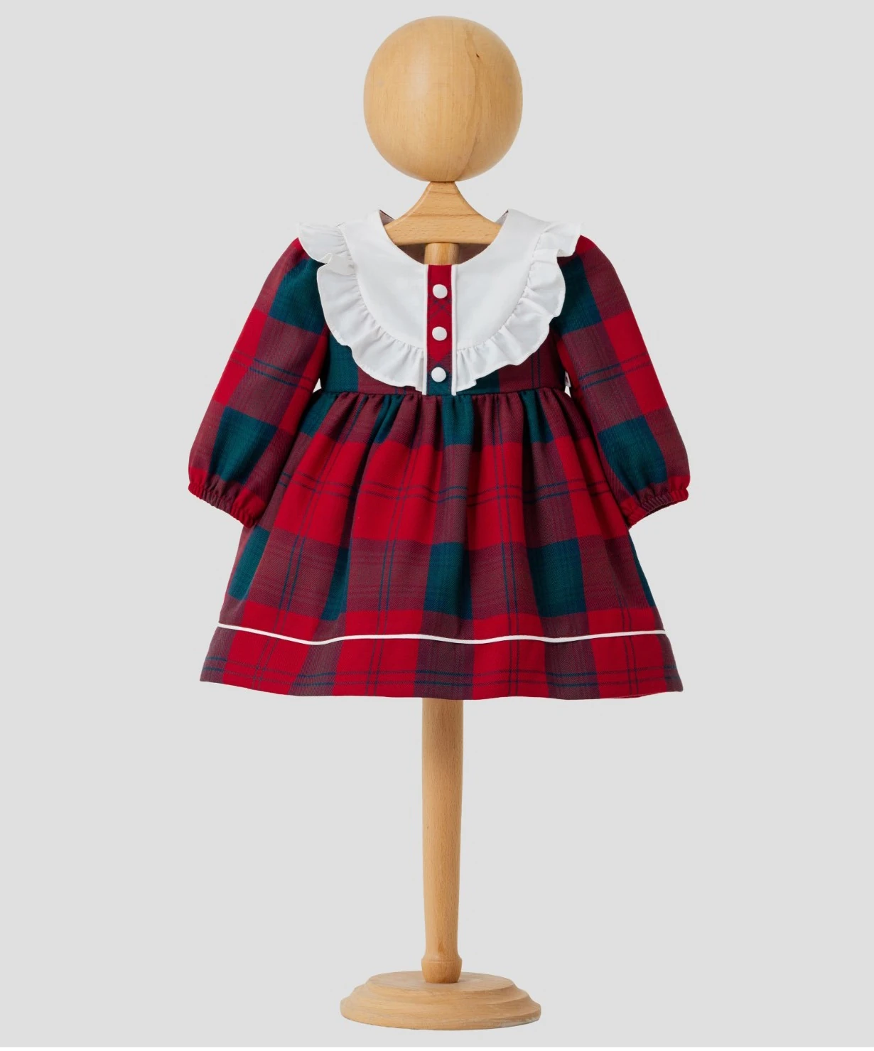 PREMIUM Kalite Ekoseli Kız Ebise