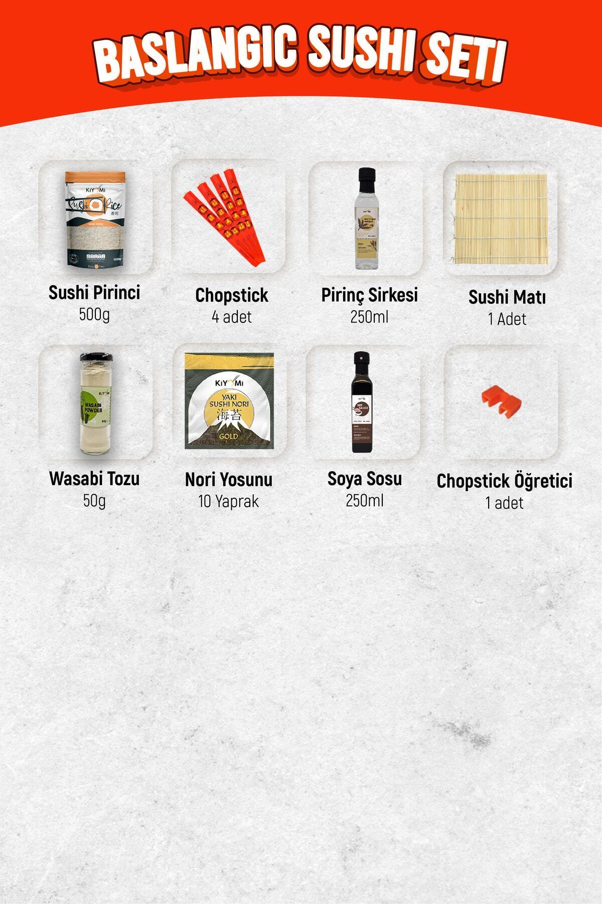 Başlangıç Sushi Set Suşi Seti Videolu Anlatım.