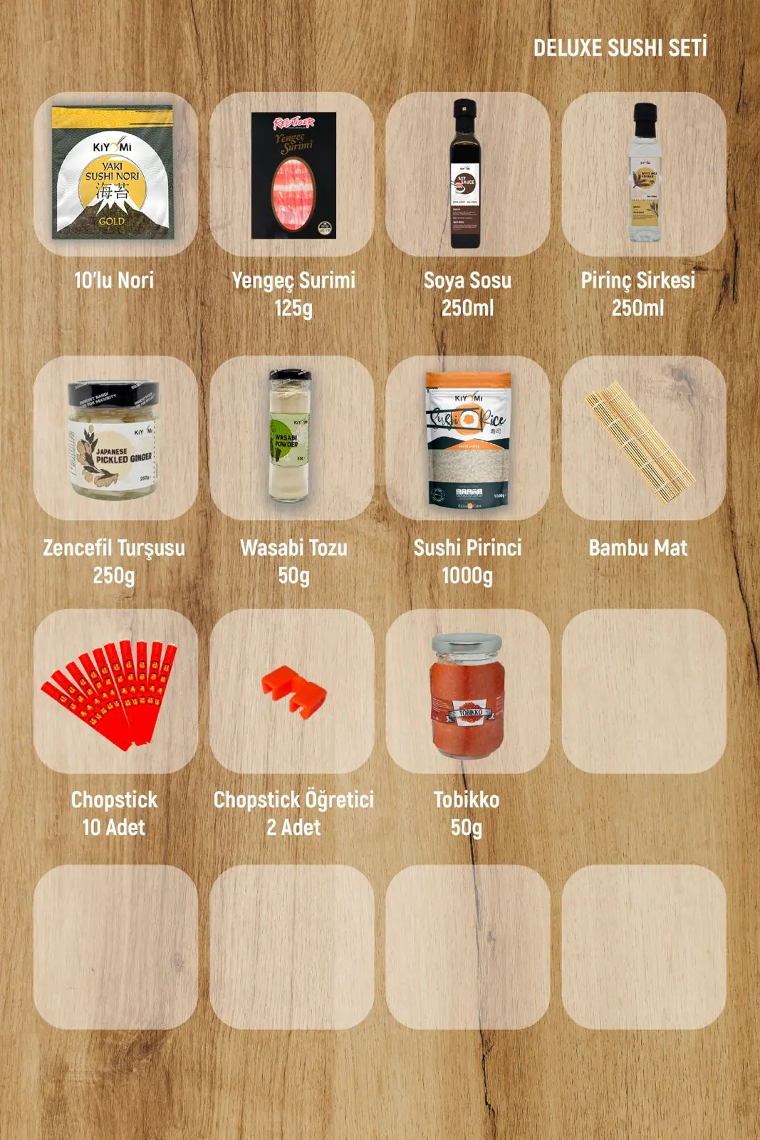 Deluxe Sushi Set / Suşi Seti