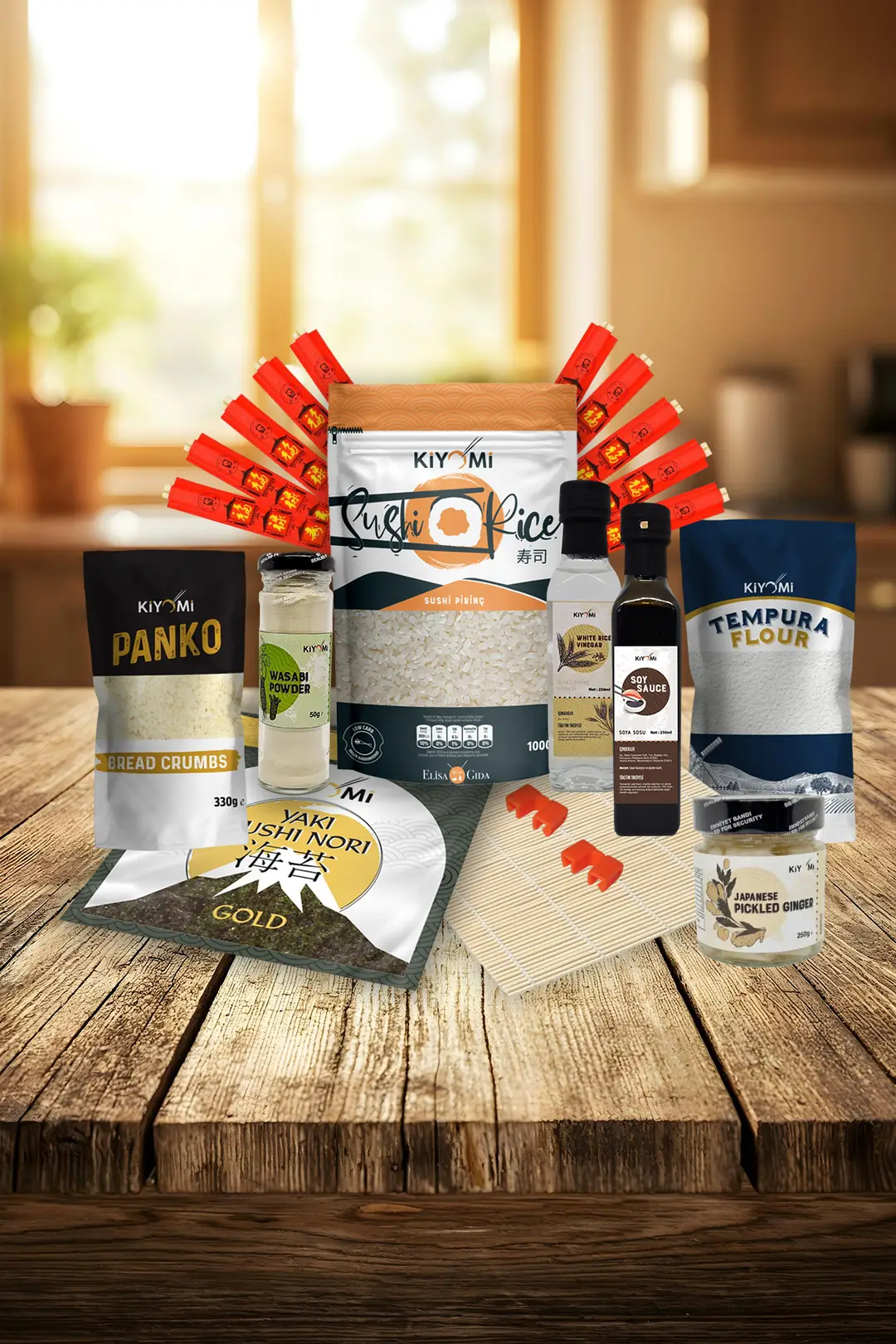 サン♡新品KUSHI PACK セット Profesyonel Sushi Set / Suşi Seti