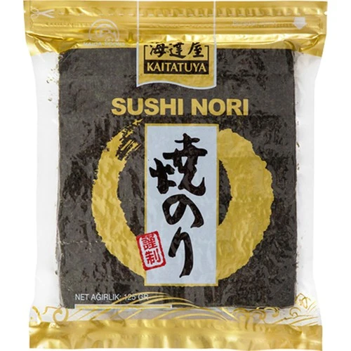 Kaitatuya Sushi Nori Gold Yaprak Yosun 50'li