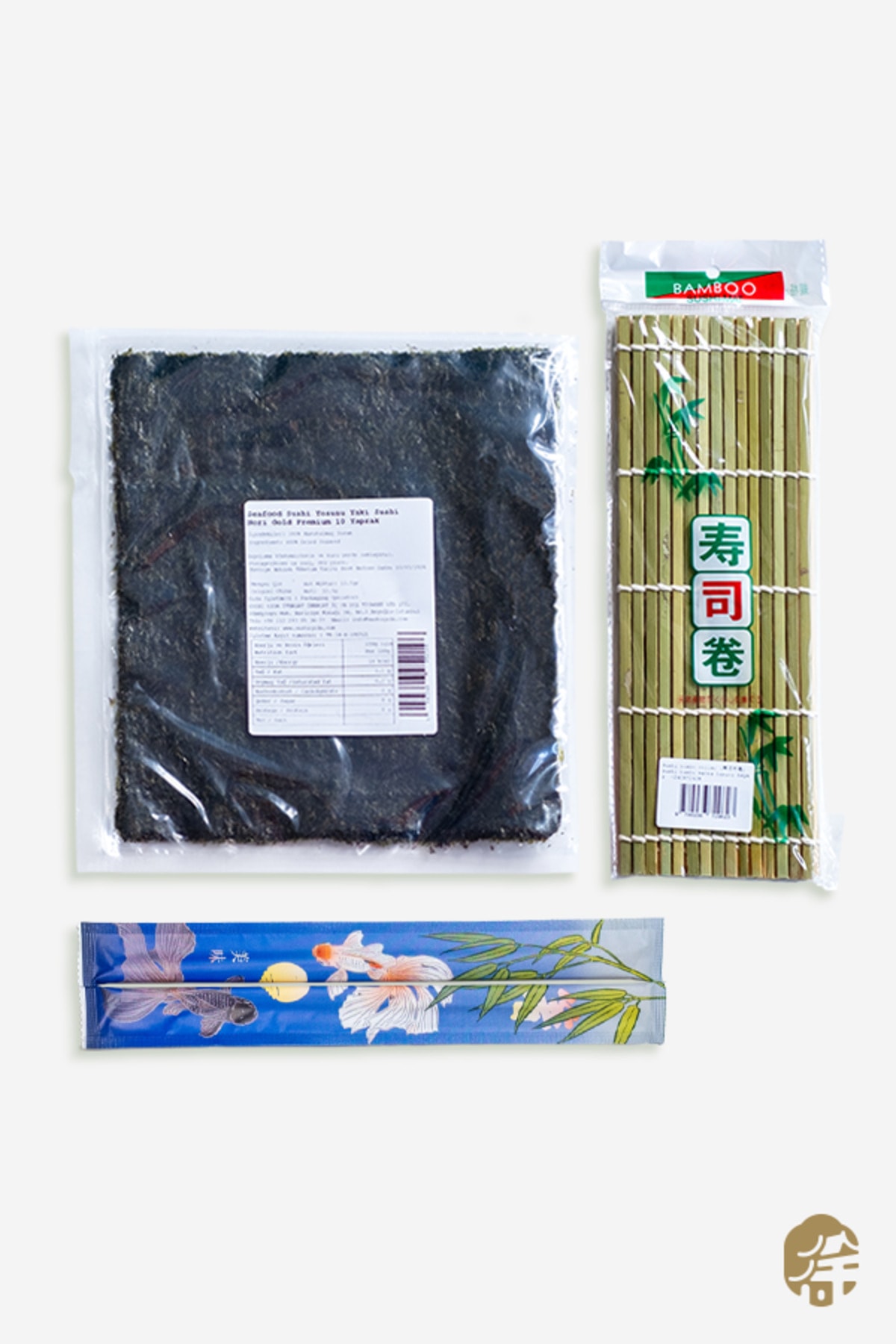 Sushi 5'li Nori Yosunu , Sushi Matı / Suşi Seti