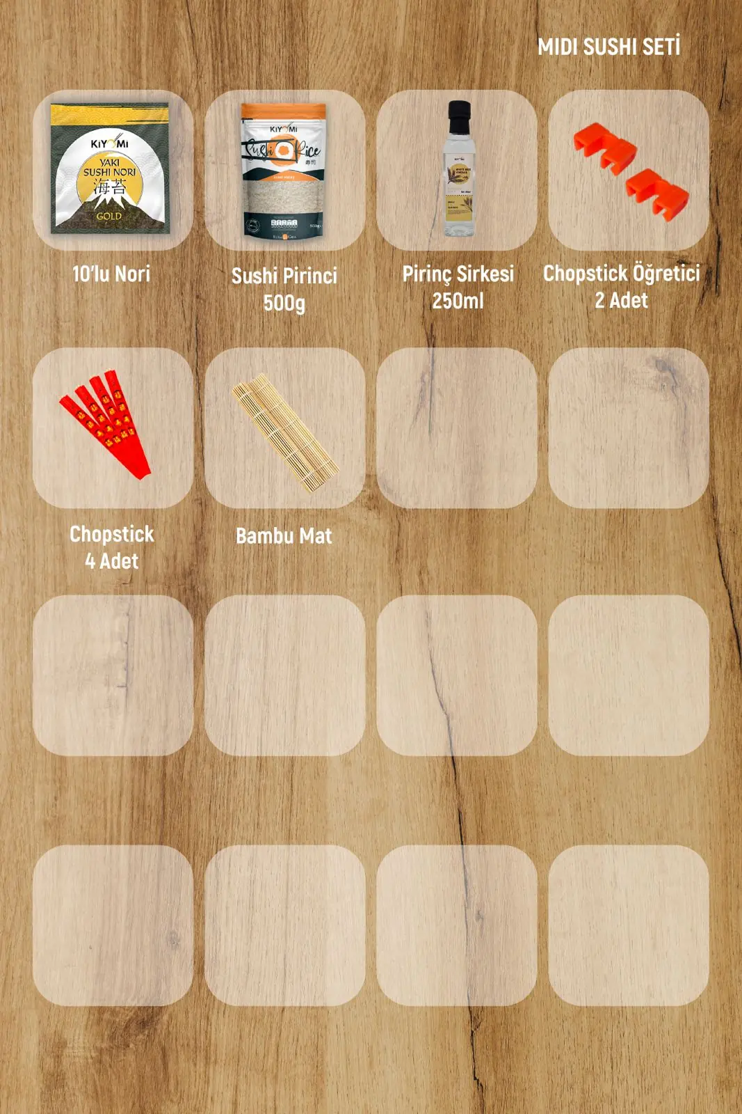 Midi Sushi Set / Suşi Seti