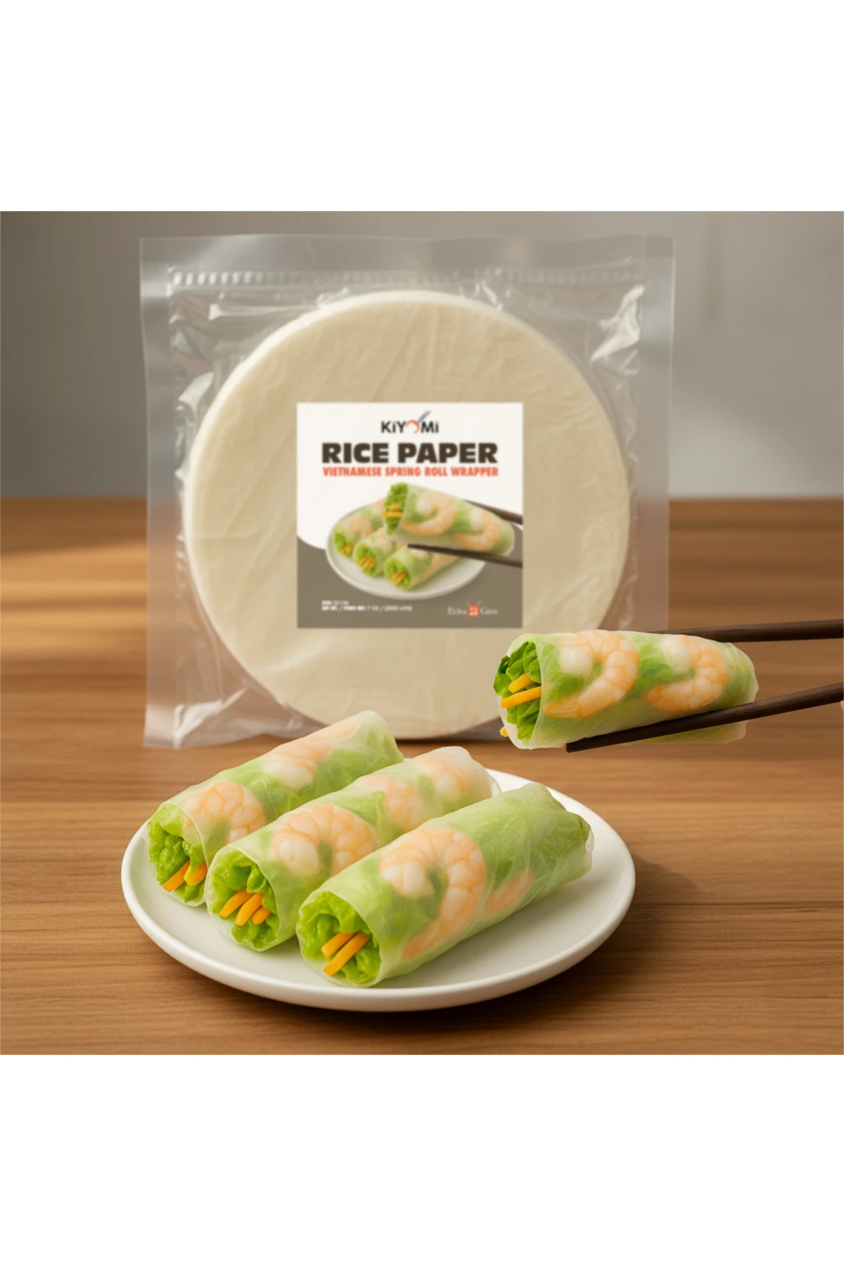 Rice Paper / Pirinç Yufkası - 22 cm - 200 gr