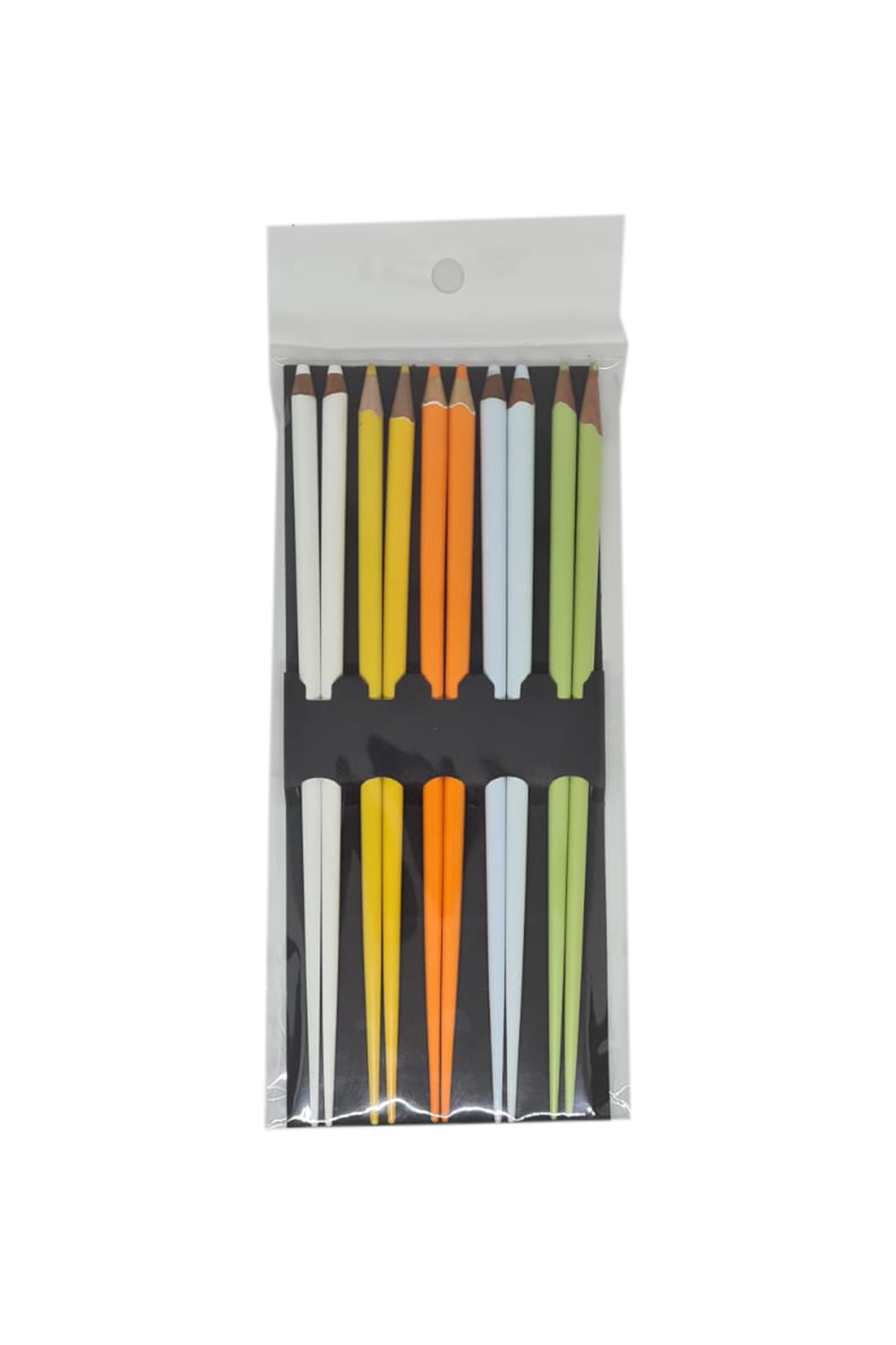 Çok Kullanımlık - Kalem Chopstick - 5 Çift - 24 Cm