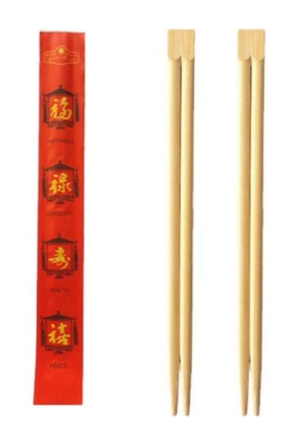 Bambu Chopstick 10 Çift 24 Cm
