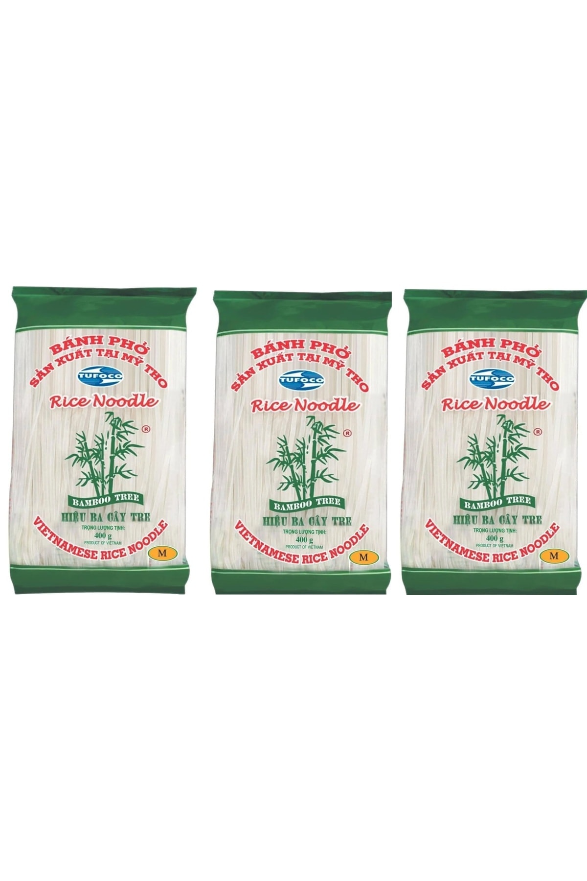 Pirinç Çubukları Vietnamese Rice Noodle 400 G x 3 Adet